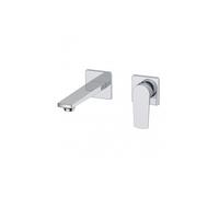 RAK Ceramics RAK Blade Wall Mounted Basin Mixer Tap 2 Tap HolesChrome