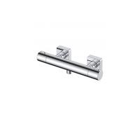 RAK Ceramics RAK Blade Wall Mounted Exposed Thermostatic Bar Valve Chrome