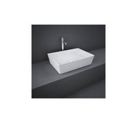 RAK Ceramics RAK-Ceramics Feeling 50cm Rectangular Counter Top Wash Basin Finish: WHITE