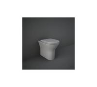 RAK Ceramics RAK-Ceramics Feeling Soft Close Seat in Matt Grey Finish: Matt Grey