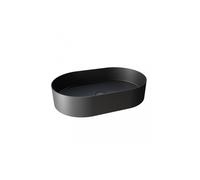 RAK Ceramics RAK-Ceramics INGOT Oval Wash Basin, 550mm, Black Finish: Black