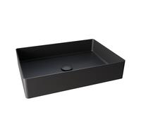 RAK Ceramics RAK-Ceramics INGOT Rectangular Wash Basin, 500x350mm, Black Finish: Black