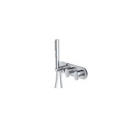RAK Ceramics RAK-Ceramics Mercury Horizontal Dual Outlet Thermostatic shower kit in chrome
