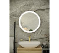 RAK Ceramics RAK-Ceramics Picture Round LED Illuminated Mirror Finish: Chrome, Please Select Size: 600mm Diameter