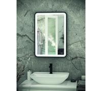 RAK Ceramics RAK-Ceramics Picture Soft LED Illuminated Mirror Finish: Matt Black, Please Select Size: 600x1200mm