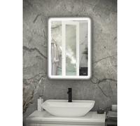RAK Ceramics RAK-Ceramics Picture Soft LED Illuminated Mirror Finish: Nickel, Please Select Size: 600x800mm