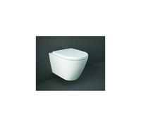 RAK Ceramics RAK-Ceramics Resort Rimless Hidden Fixation, Wall Hung Pan, White