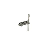 RAK Ceramics RAK-Ceramics Sorrento Horizontal Dual Outlet Thermostatic Shower Kit in brushed nickel Finish: Brushed Nickel
