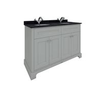 RAK Ceramics Washington 4 Door Double Basin Unit | Greige | MDF | 1200mm