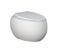 RAK Ceramics Rak Cloud Soft Close Oval Toilet Seat Urea Bathroom Matt White (Seat Only)