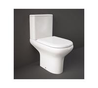 RAK Ceramics RAK Compact Close Coupled Toilet With Cistern and Urea Soft Close Seat White