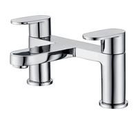RAK Ceramics Rak Compact Polished Chrome Modern Bath Filler Mixer Tap Solid Brass