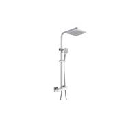 RAK Ceramics RAK Cool Touch Square Thermostatic Complete Mixer Shower Chrome