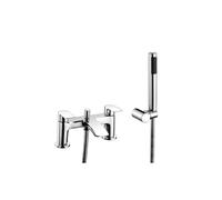 RAK Ceramics Curve Bath Shower Mixer Tap | Chrome | Metal | 230mm x 128mm x 140mm