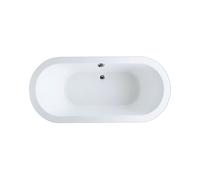 RAK Ceramics RAK DKM Double Ended Oval Bath 1800mm x 800mm Acrylic