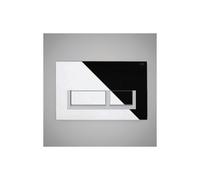 RAK Ceramics Rak Ecofix Push Button Flush Plate Chrome/Matt Finish: Chrome/Matt