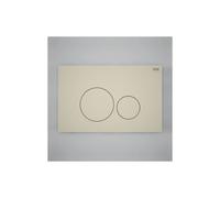 RAK Ceramics Rak Ecofix Round Push Button Flush Plate Matt Greige Finish: Matt Greige