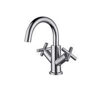 RAK Ceramics Ella Mono Basin Mixer Tap | Chrome | Brass | 230mm x 223mm x 138mm