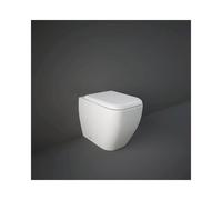 RAK Ceramics RAK Metropolitan Back to Wall Toilet and Soft Close Seat Alpine White
