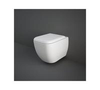 RAK Ceramics RAK Metropolitan Wall Hung Toilet and Soft Close Seat Alpine White