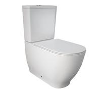 RAK Ceramics Rak Moon Close Coupled Fully Btw Rimless Pan With Dual Flush Cistern (No Seat)