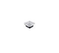 RAK Ceramics RAK Moon Square Soap Dish Black Finish: Black