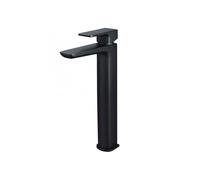 RAK Ceramics RAK Moon Tall Mono Basin Mixer Tap Black Finish: Black