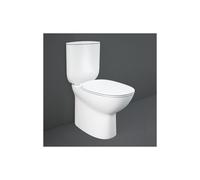 RAK Ceramics RAK Morning Water Closet Close Coupled Toilet With Cistern and Urea Soft Close Seat White