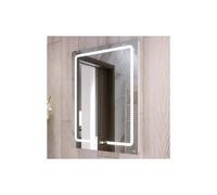 RAK Pegasus LED Bathroom Mirror with Demister Pad and Shaver Socket 600 x 800mm - Mains Power