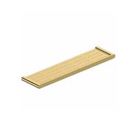 RAK Ceramics RAK Petit Round Shelf Brushed Gold Finish: Brushed Gold