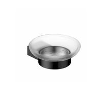 RAK Ceramics RAK Petit Round Soap Dish Holder Matt Black Finish: Matt Black