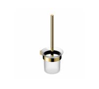 RAK Ceramics RAK Petit Round Toilet Brush Holder Brushed Gold Finish: Brushed Gold