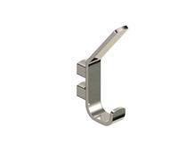 RAK Ceramics Rak Petit Square Robe Hook Brushed Nickel Finish: Brushed Nickel