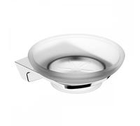 RAK Ceramics Rak Petit Square Soap Dish Holder Chrome Finish: Chrome