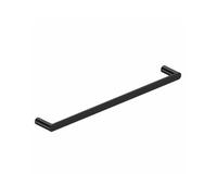 RAK Ceramics RAK Petit Square Towel Bar 600mm Wide Matt Black Finish: Brushed Gold