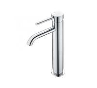 RAK Ceramics Prima Tech Tall Mono Basin Mixer Tap | Chrome | Metal | 51mm x 305mm x 165mm