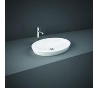 RAK Ceramics Resort Oval Counter Top Basin | White | 580mm x 365mm x 75mm