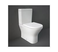RAK Ceramics RAK Resort Mini Fully Close to Wall Toilet Cistern and Soft Close Seat White