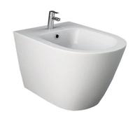 RAK Ceramics Rak Resort Wall Hung Bidet With Hidden Fixations Bathroom 360mm Alpine White