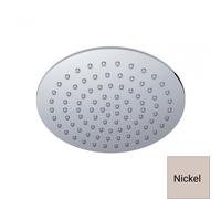 RAK Ceramics RAK Round Fixed Shower Head 300mm Wide Brushed Nickel Finish: Brushed Nickel