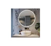 RAK Ceramics Scorpio Round Illuminated LED with Demister and Touch Sensor | Mirror | Glass/Metal | 800mm x 800mm