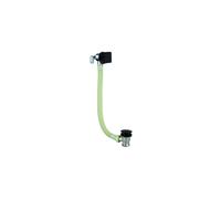 RAK Ceramics RAK Square Overflow Bath Filler Tap with Waste Matt Black