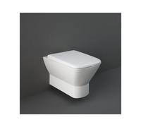 RAK Ceramics RAK Summit Rimless Back To Wall Toilet With Soft Close Seat Alpine White