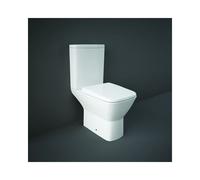 RAK Ceramics RAK Summit Water Closet Close Coupled Toilet With Cistern and Soft Close Seat Alpine White