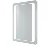 RAK Ceramics Tanzanite Illuminated LED with Demister and Touch Sensor | Mirror | Glass/Metal | 600mm x 800mm