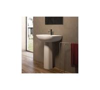 RAK Ceramics RAK Tonique 450mm Basin With Full Pedestal 1 TH Please Select Size: 450mm, Pedestal: Semi Pedestal