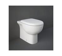 RAK Ceramics RAK Tonique Back to Wall Toilet and Soft Close Seat White