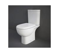 RAK Ceramics RAK Tonique Full Access Close Coupled Toilet With Cistern and Soft Close Seat White