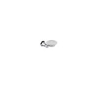 RAK Ceramics RAK Washington Art Deco Ceramic Soap Dish and Holder Chrome/White