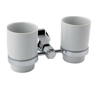 RAK Ceramics Rak Washington Traditional Double Tumbler - Chrome